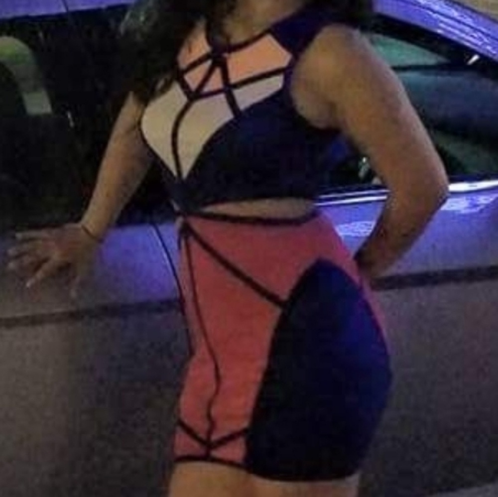 Bondage sexy dress